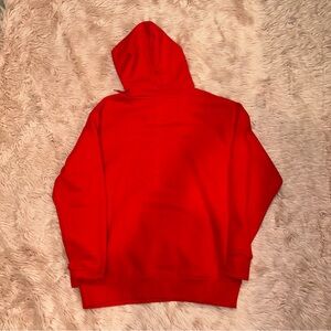 Red hoodie